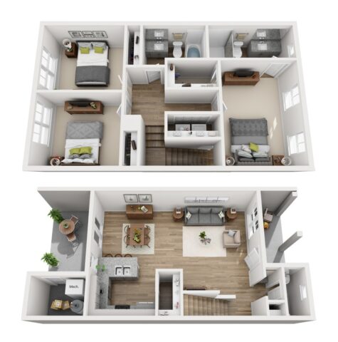 Fairway Cottages Floorplan