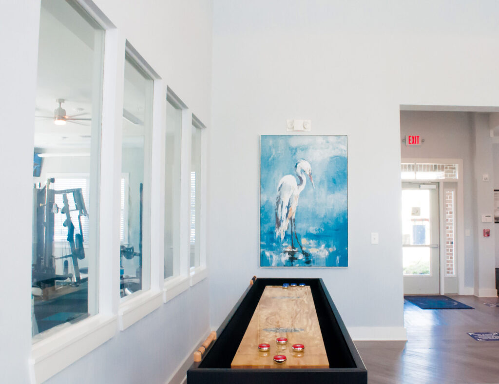 Shuffleboard table